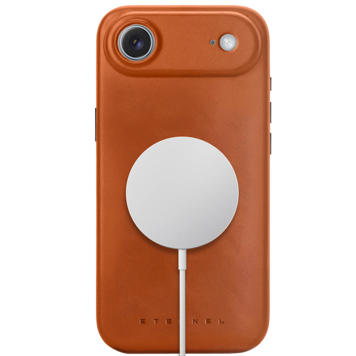 Arsene Full-Grain Leather Case – iPhone 17 Air – Honey