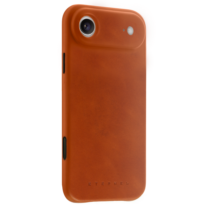 Arsene Full-Grain Leather Case – iPhone 17 Air – Honey
