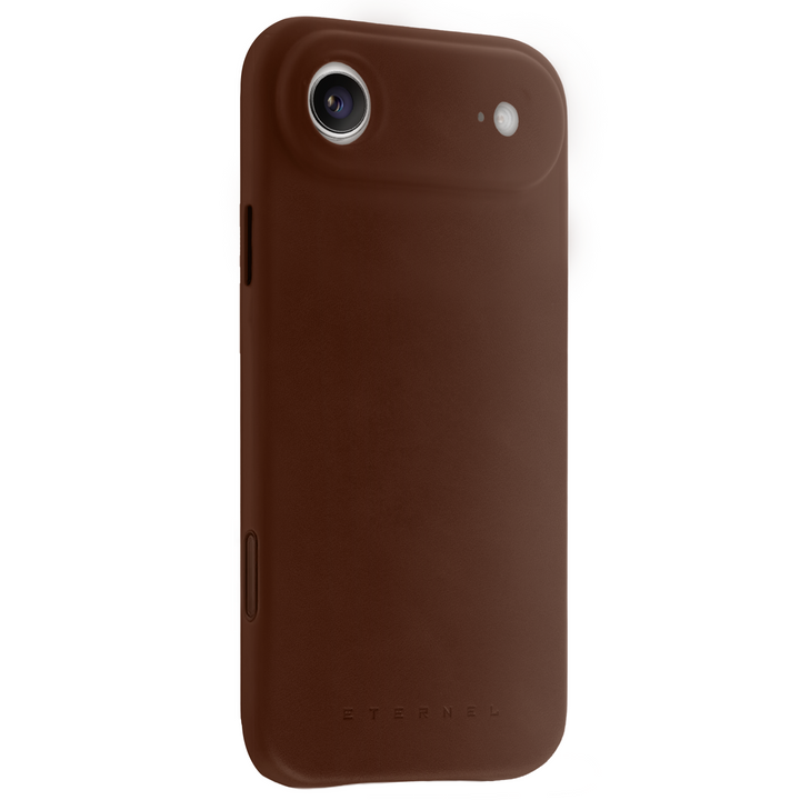 Arsene-Hülle Vollnarbenleder – iPhone 17 Air – Cognac
