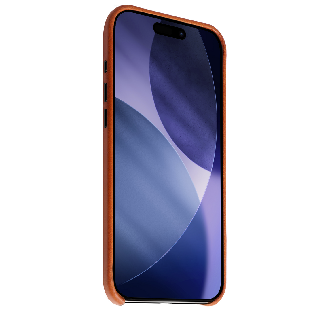 Arsene Full-Grain Leather Case – iPhone 17 Air – Honey