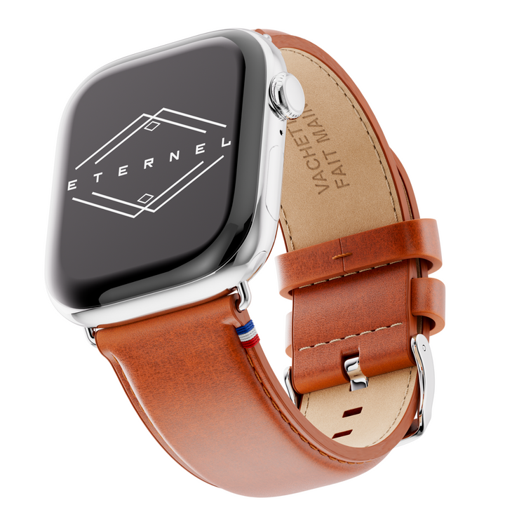 Richelieu - Bracelet Apple Watch Cognac 46 / 49 mm