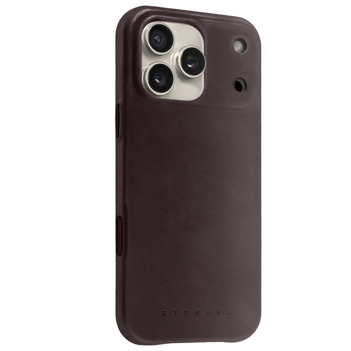 Précommande - Coque Arsene cuir pleine fleur - iPhone 17 Pro Max - Cognac