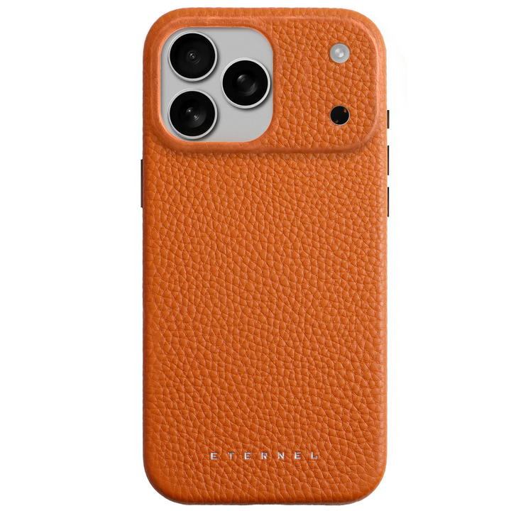 Précommande - Coque Elise cuir grainé - iPhone 17 Pro - Gold