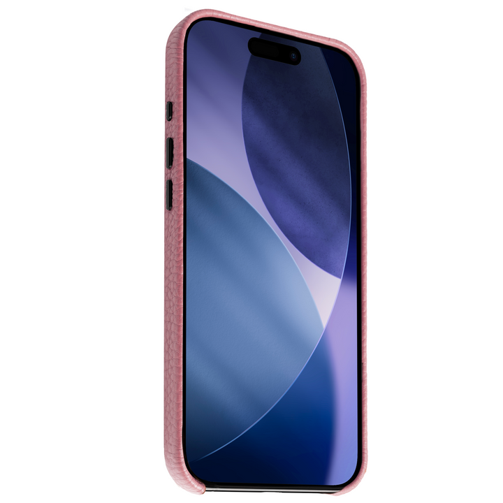 Précommande - Coque Elise cuir grainé - iPhone 17 Pro Max - Rose