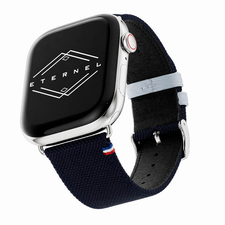 New Rover - Apple Watch Armband aus verstärktem Marinegewebe 46 / 49 mm
