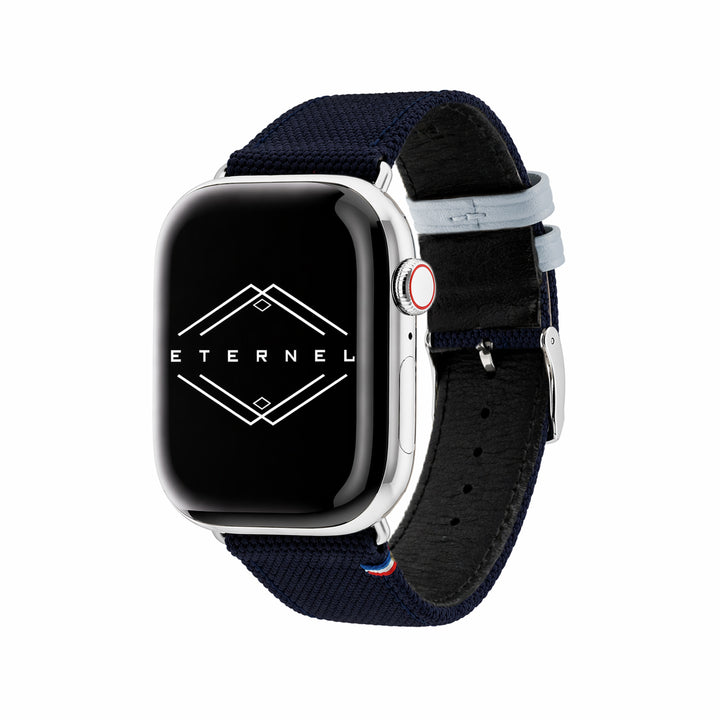 New Rover - Apple Watch Armband aus verstärktem Marinegewebe 46 / 49 mm